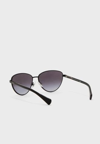 Óculos de sol aviador Ralph Lauren 0Ra4134 feminino preto