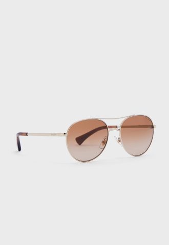 Óculos de sol aviador Ralph Lauren 0Ra4135 feminino prateado