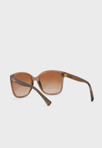 Óculos de sol grandes Ralph Lauren 0Ra5268 marrom feminino