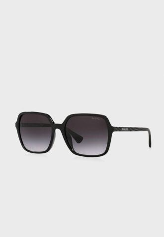 Óculos de sol grandes Ralph Lauren 0Ra5291U pretos para mulheres
