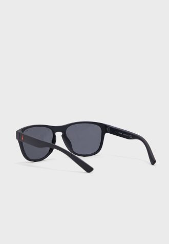 Óculos de sol quadrados Ralph Lauren 0Ph4180U masculinos pretos