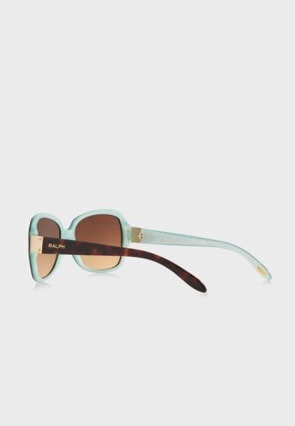 Óculos de sol quadrados Ralph Lauren 0Ra5138 marrom feminino