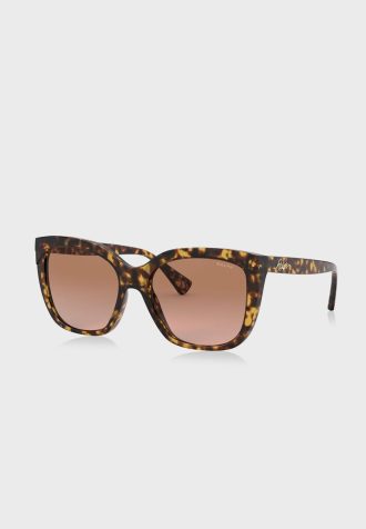 Óculos de sol quadrados Ralph Lauren 0RA5265 marrom feminino