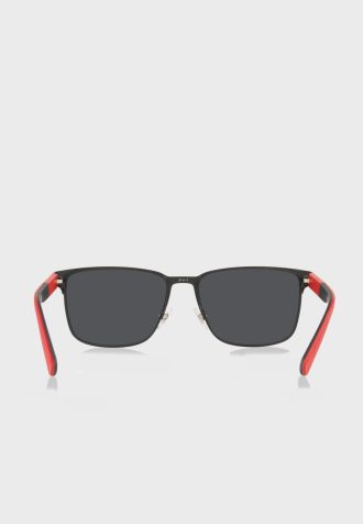 Óculos de sol Ralph Lauren 0Ph3143 Wayfarers masculino preto