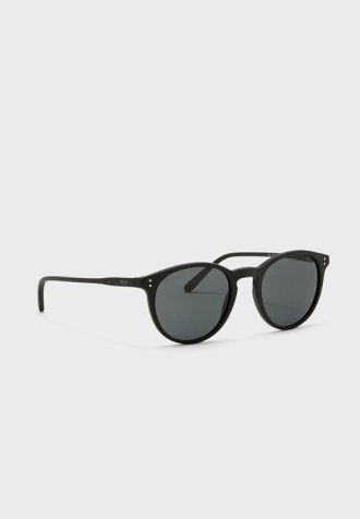 Óculos de sol Ralph Lauren 0Ph4110 oval masculino preto