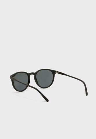 Óculos de sol Ralph Lauren 0Ph4110 oval masculino preto