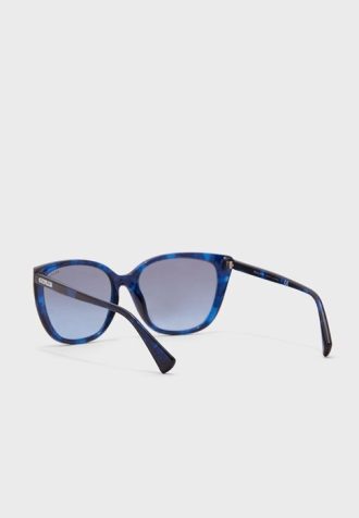 Óculos de sol Ralph Lauren 0Ra5274 Wayfarer azul feminino