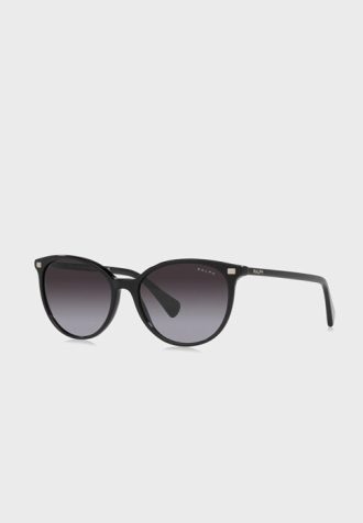 Óculos de sol Ralph Lauren 0Ra5296 Wayfarer feminino preto