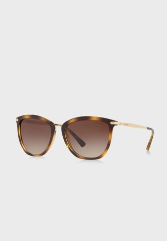 Óculos de sol Ralph Lauren Wayfarer 0RA5245 marrom feminino