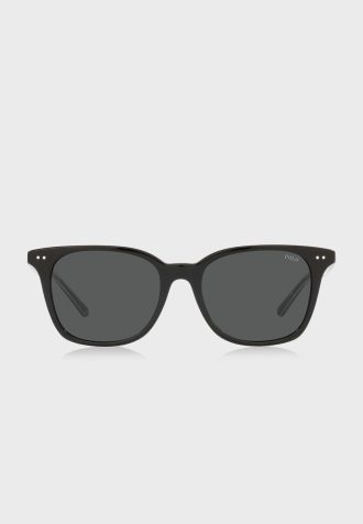 Óculos de sol Ralph Lauren Wayfarers 0Ph4187 pretos masculinos
