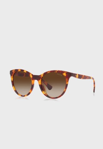 Óculos de sol redondos Ralph Lauren 0Ra5294U marrom feminino