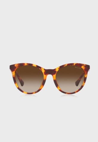 Óculos de sol redondos Ralph Lauren 0Ra5294U marrom feminino