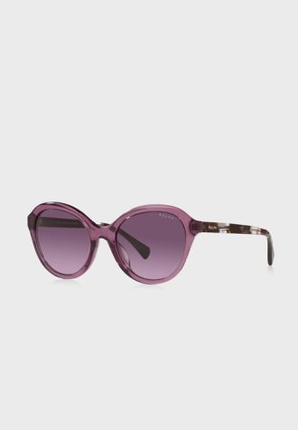 Óculos de sol retangulares femininos Ralph Lauren 0Ra5286U rosa
