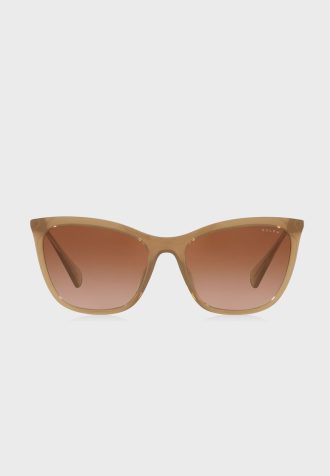Óculos de sol retangulares Ralph Lauren 0Ra5289 marrom feminino