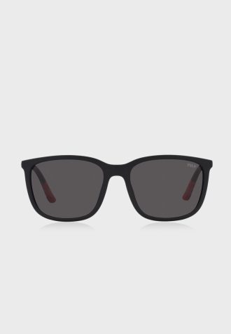 Óculos de sol Wayfarers Ralph Lauren 0Ph4185U masculino preto