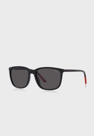 Óculos de sol Wayfarers Ralph Lauren 0Ph4185U masculino preto