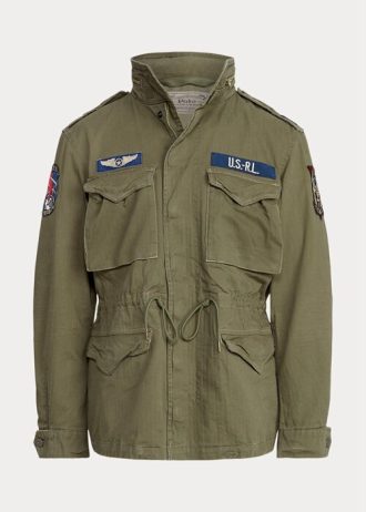 Jaqueta Ralph Lauren The Iconic Field Masculina Azul Oliva