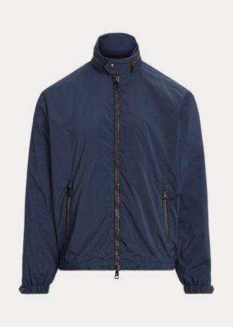 Jaquetas com capuz Ralph Lauren Bryce masculinas azul-marinho