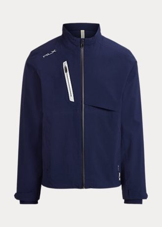 Jaquetas impermeáveis  Ralph Lauren masculinas azul-marinho