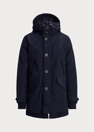 Jaquetas Parka Ralph Lauren Impermeáveis  Masculinas Azul Marinho