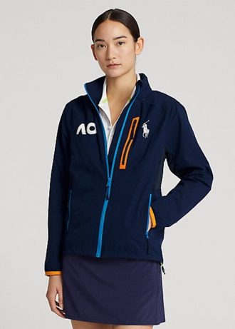Jaquetas Ralph Lauren Australian Open Ballperson Femininas Azul Marinho