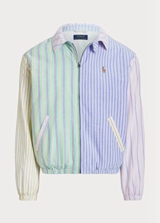 Jaquetas Ralph Lauren Bayport Oxford Fun listradas multicoloridas masculinas