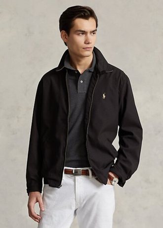 Jaquetas Ralph Lauren Bi-Swing Masculinas Pretas
