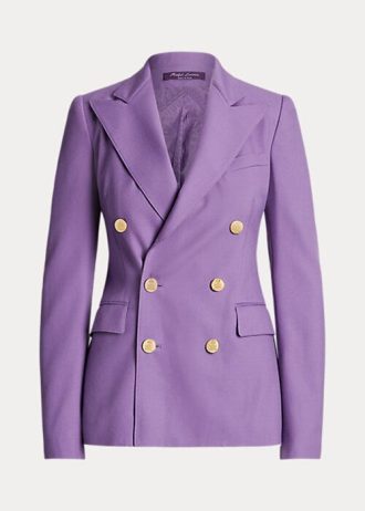Jaquetas Ralph Lauren Camden Cashmere Roxas Femininas
