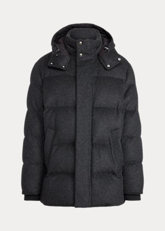 Jaquetas Ralph Lauren Cameron de lã mesclada para homens, pretas