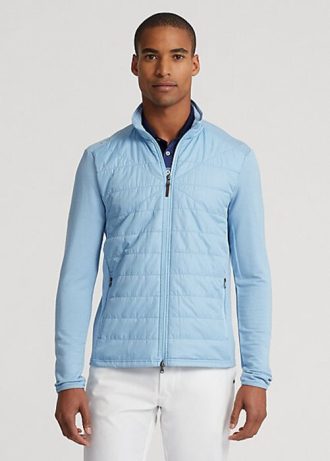 Jaquetas Ralph Lauren Hybrid Mockneck Masculinas Azuis