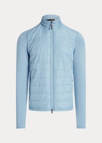 Jaquetas Ralph Lauren Hybrid Mockneck Masculinas Azuis