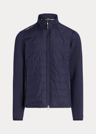 Jaquetas Ralph Lauren Hybrid Mockneck Masculinas Azul Marinho