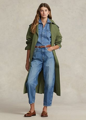 Jeans Ralph Lauren Cambree Jersey feminino azul marinho