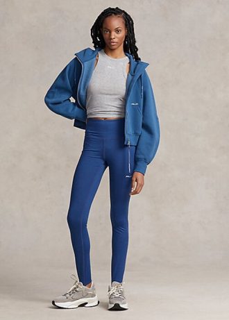 Leggings Stretch Stretch Ralph Lauren Azul Feminino