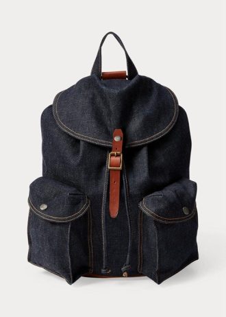 Mochila Ralph Lauren Jeans Feminina True Indigo