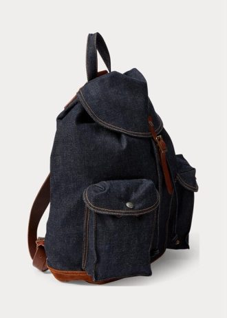 Mochila Ralph Lauren Jeans Feminina True Indigo