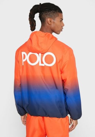 Moletom com capuz Ralph Lauren Color Block masculino multicolorido