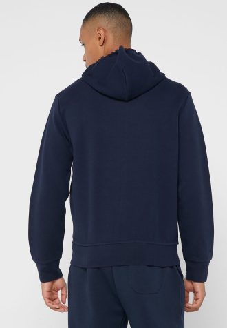 Moletom com capuz Ralph Lauren Essential masculino azul marinho