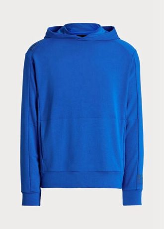 Moletom com capuz Ralph Lauren French Terry azul masculino