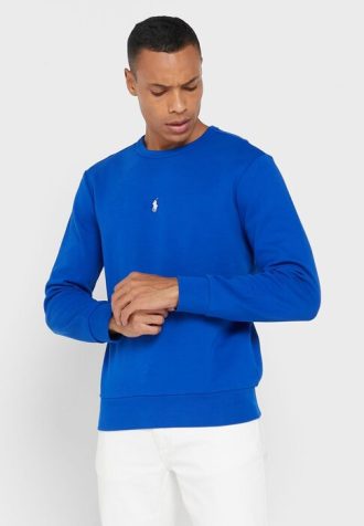 Moletom Ralph Lauren Essential Masculino Azul
