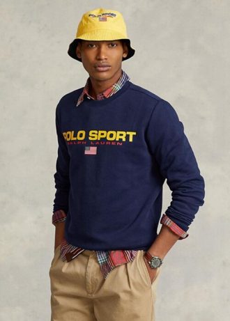 Moletom Ralph Lauren Polo Sport Fleece Masculino Azul Marinho