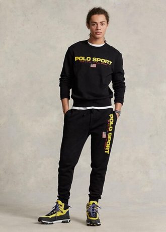 Moletom Ralph Lauren Polo Sport Fleece Masculino Preto