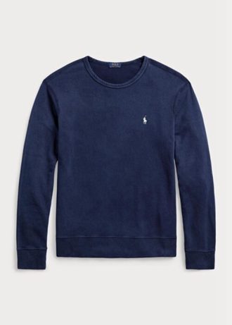 Moletom Ralph Lauren Spa Terry Masculino Azul Marinho