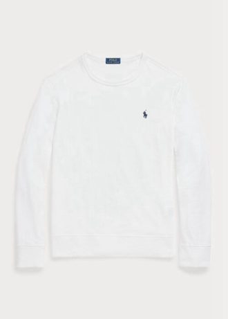 Moletom Ralph Lauren Spa Terry Masculino Branco