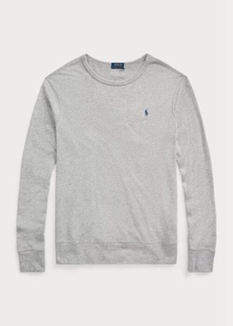 Moletom Ralph Lauren Spa Terry Masculino Cinza