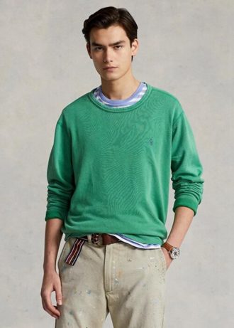 Moletom Ralph Lauren Spa Terry Masculino Verde