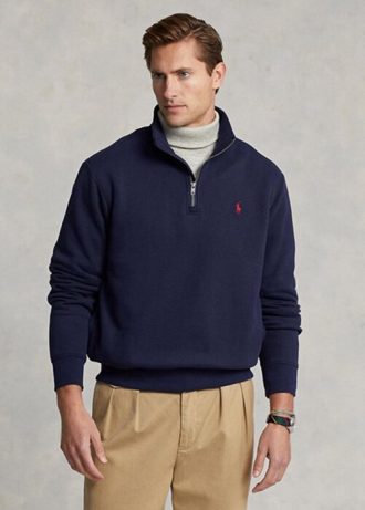 Moletom Ralph Lauren The Rl Fleece Masculino Azul Marinho