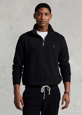 Moletom Ralph Lauren The Rl Fleece Masculino Preto