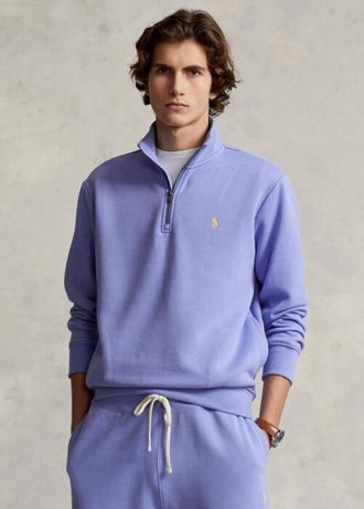 Moletom Ralph Lauren The Rl Fleece Masculino Roxo