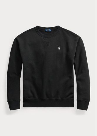 Moletons de lã Ralph Lauren femininos pretos